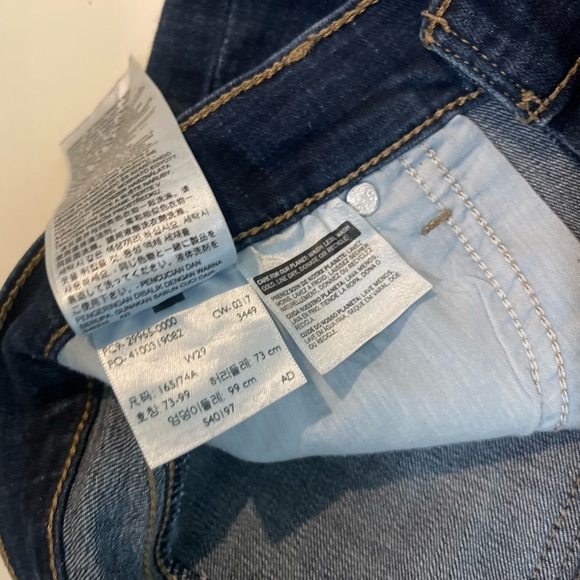 Levi's Indigo Denim Shorts size 29 - Picture 5 of 7